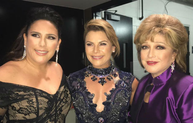 Olga compartió escenario con diferentes artistas. Foto: Instagram 