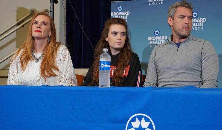 Maddy Wilford, podrá volver en los próximos días a la escuela secundaria de Parkland. EFE