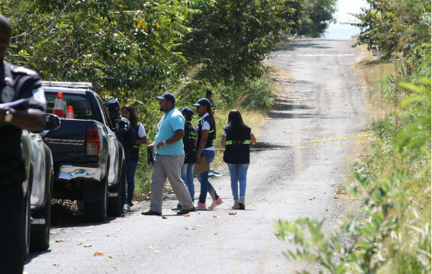 Dos hombres fueron asesinados. Foto: Eric A. Montenegro.