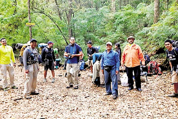 Recorrido hasta llegar a la cima del Volcán Barú