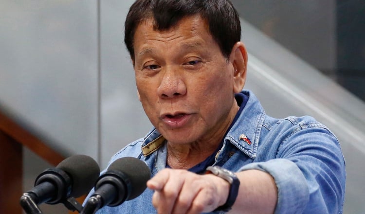 Rodrigo Duterte. AP