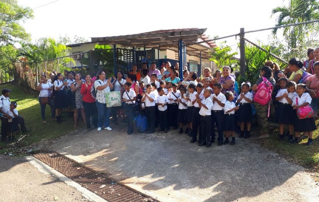 La escuela primaria de Santa Clara. Foto: Eric Ariel Montenegro. 