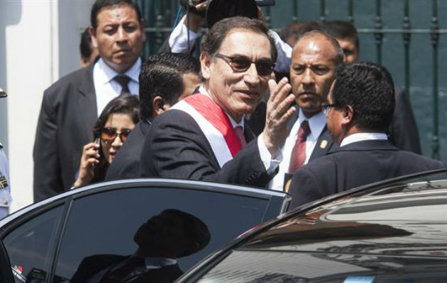 Martín Vizcarra, nuevo presidente de Perú. Foto: EFE 