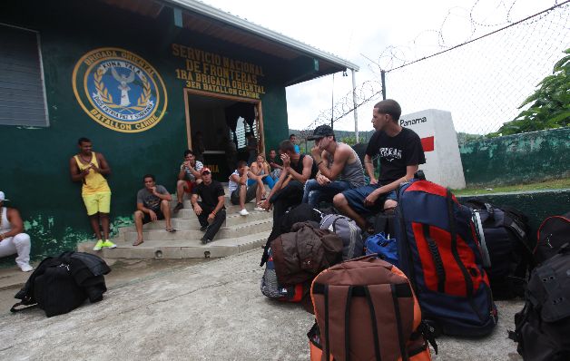 Migrantes en su mayoría ingresan a Panamá por la provincia de Darién.