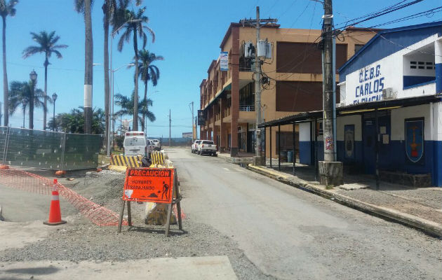 Los residentes esperan que se agilicen los trabajos. 