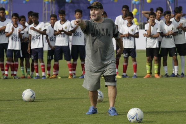 Maradona. Foto:AP