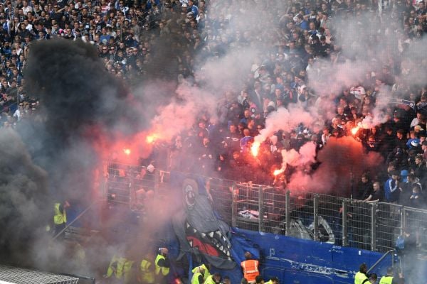 Reacción al descontento del descenso del Hamburgo / EFE