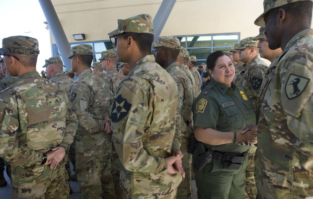 La Guardia Nacional llega a California, para apoyar en el área fronteriza con México. FOTO/