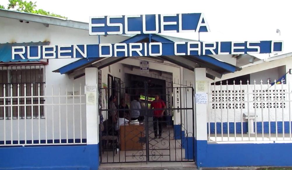 El hecho se registró en la escuela de Chigoré en Penonomé. / Foto: Elena Valdez.