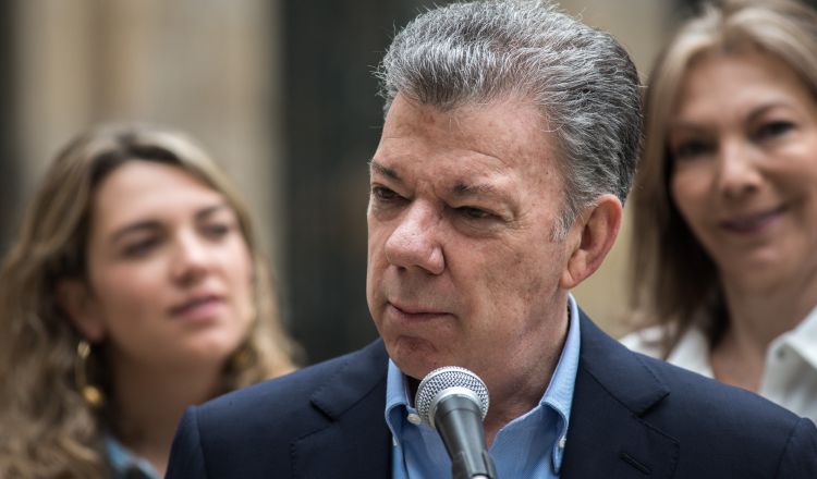 Santos indica que es una gran responsabilidad. /Foto EFE