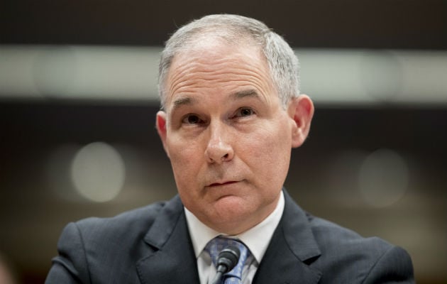 El responsable de Medioambiente de EE.UU., Scott Pruitt, está envuelto en otro escándalo. FOTO/AP