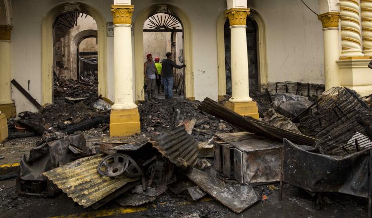 Incendian tienda de electrodomésticos. FOTOEFE