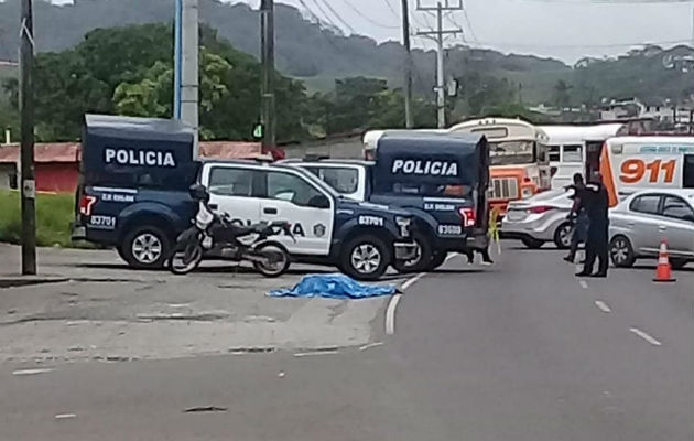 La víctima Luis Panezo, laboraba en un Puerto marítimo en el sector de Coco Solo. Foto/Diómedes Sánchez