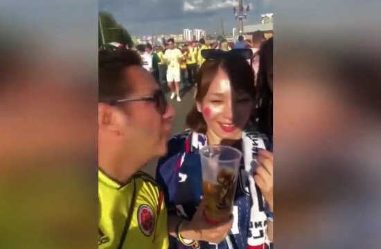 El hincha compartió el video en las redes sociales. Foto Captura