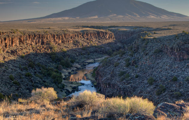 una panorámica del Río Grande, el cuarto río más largo del país y que ejerce de frontera natural entre Estados Unidos y México a lo largo de Texas. FOTO/EFE