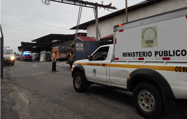 La tragedia fue en la fábrica Maribel. Foto: Erick A. Montenegro. 