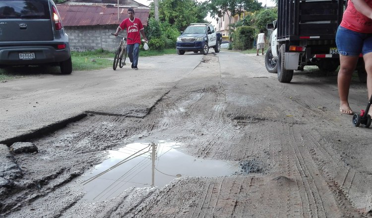 Daños por construcción. FOTO/ Eric Montenegro