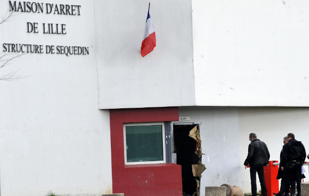 El patio del centro penitenciario, según la cadena 