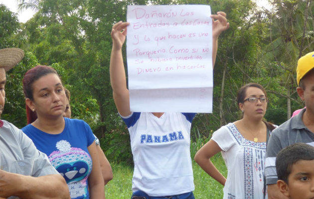 No descartan otras medidas de presión para hacerse sentir. Foto: Thays Domínguez. 