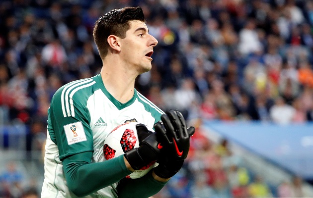 Thibaut Courtois lamentó perder por la mínima.