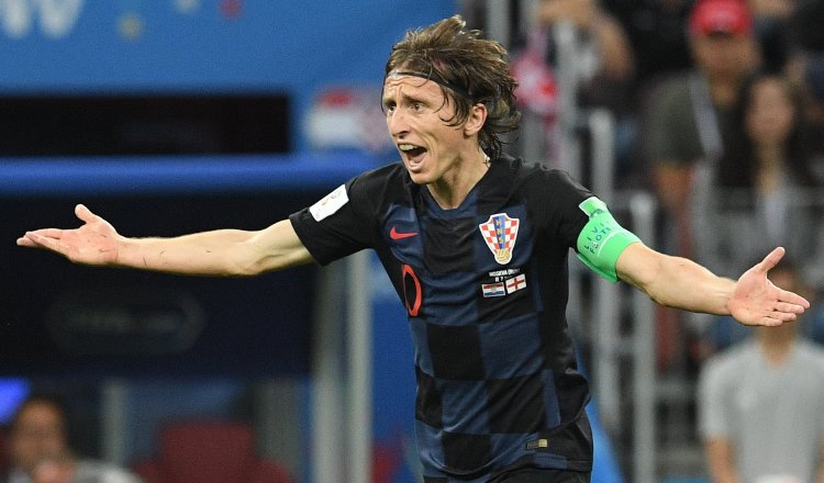 Luka Modric es el capitán y uno de los hombres de referencia de la selección croata que en Rusia ha hecho historia. /Foto EFE