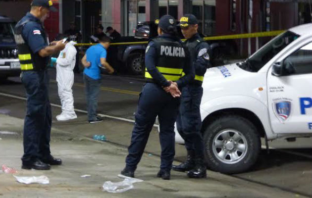 Las autoridades investigan el hecho de sangre. Foto/Mayra Madrid