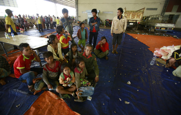 Más de 6 mil personas fueron afectadas por la inundación. FOTO/AP