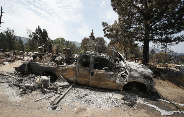 Los daños en el área han sido considerables. FOTO/AP