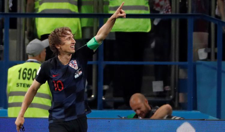 Modric fue el Balón de Oro del pasado Mundial Rusia 2018. /Foto EFE