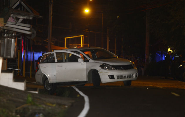 El hecho ocurrió la madrugada de este domingo en Veranillo. / Foto: Alexander Santamaría.