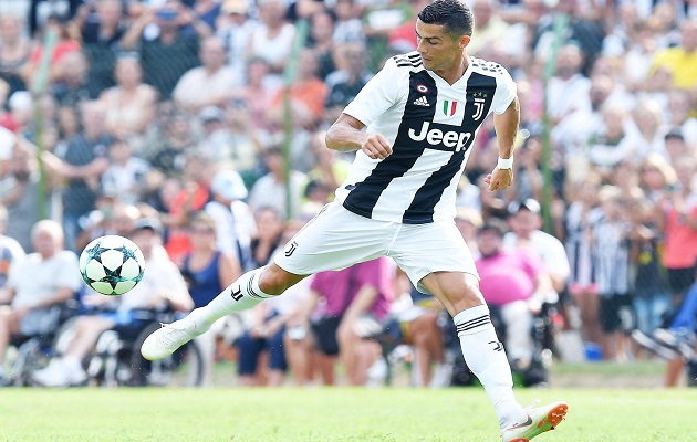 Ronaldo jugó el primer tiempo.