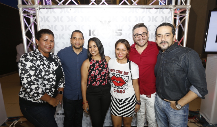 1. Ángela Guerrero, Rodolfo Watson, Ruth Domínguez, Candy González, Guido Kant y Ángel Alonso.