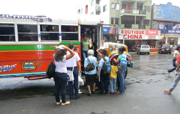 Panamá Oeste cuenta con alrededor de 700 unidades colectivos de distintas rutas que viajan hasta la capital.