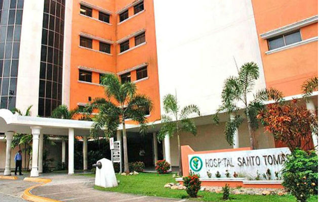 Hospital Santo Tomás donde se encuentra el imputado recibiendo atención ambulatoria.