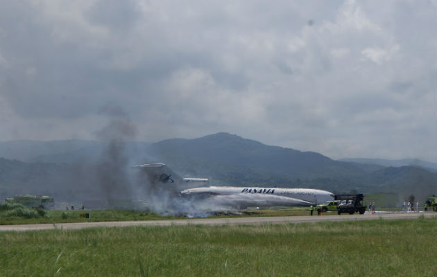 Simulacro en el Aeropuerto de Tocumen.