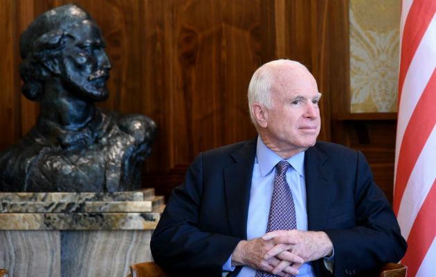 John McCain fue candidato presidencial por los republicanos en las elecciones de 2008. FOTO/AP