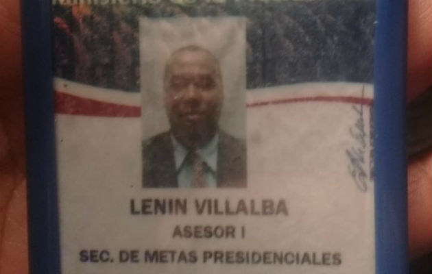 Aseor presidencial, Lenin Villalba