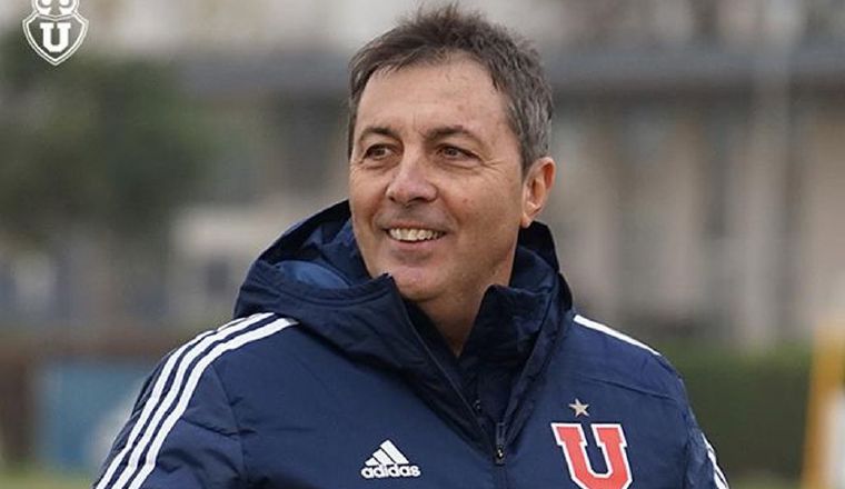 Frank Kudelka, técnico argentino de la Universidad de Chile. /Foto Universidad de Chile