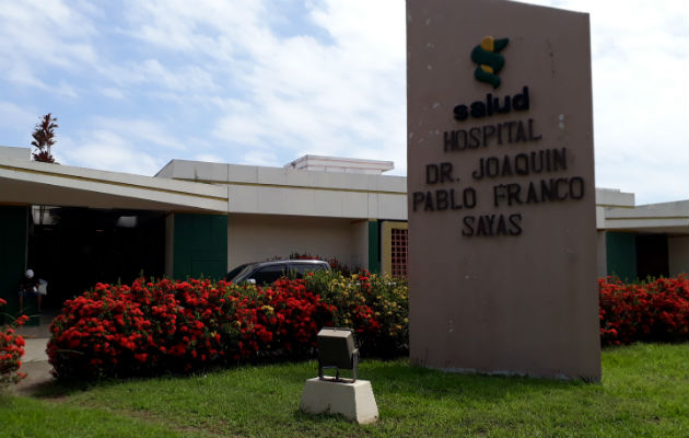 Las instalaciones del hospital Joaquín Pablo Franco, donde se atienden los usuarios. 