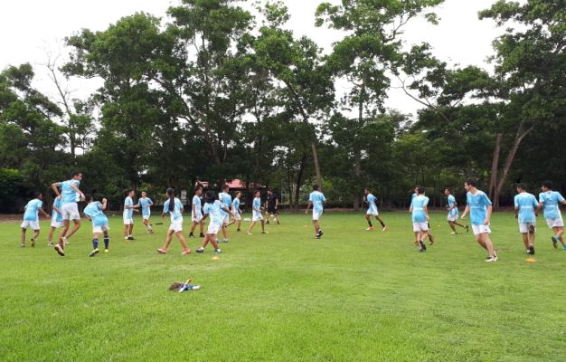 El campamento se realiza en el colegio San Agustín de David. Foto de Mayra Madrid