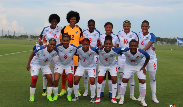 Selección femenina de Panamá. /Foto @Fepafut