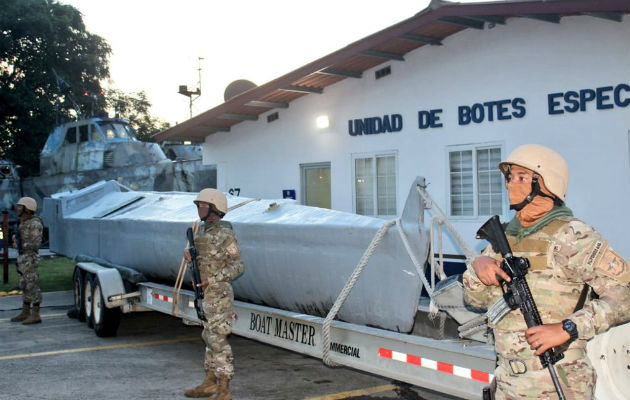 No se descarta que en la embarcación cerca de Capira hayan transportado algún tipo de carga ilícita. @SENANPanama