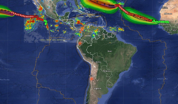 Primero fue Panamá, luego Ecuador y por último Chile, en donde se dieron sismos en horas de la noche del jueves. Internet