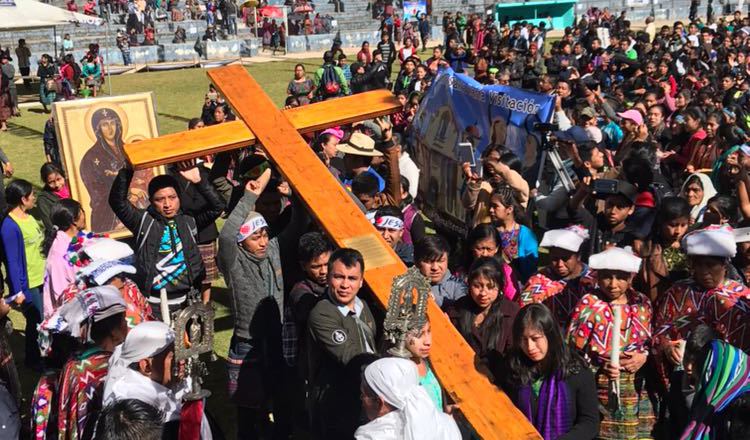 Los Símbolos de la Jornada Mundial de la Juventud han recorrido una decenas de países en la región americana. Foto/Cortesía