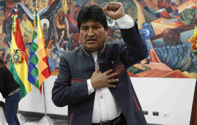 Evo Morales no cederá la presidencia. Foto/AP