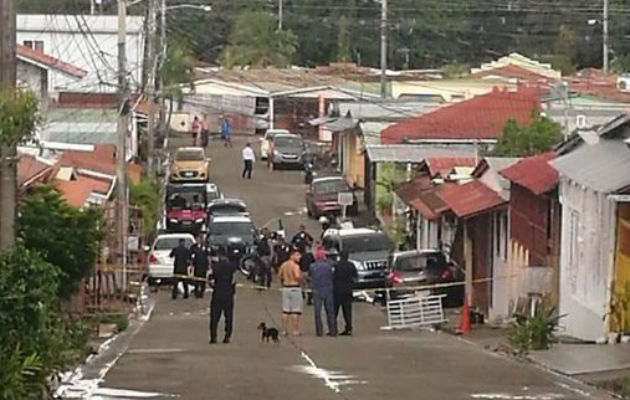 El hecho ocurrió en calle 14 Villa Lucre.