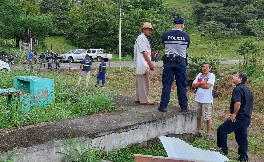 El triple homicido ocurrió en Los Algarrobos, distrito de Soná, provincia de Veraguas. Foto: Melquiades Vásquez