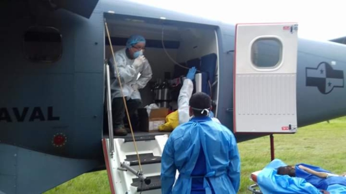 La joven es oriunda de Hato Pilón en Mironó, comarca Ngäbe Buglé y se espera que en un centro médico de la ciudad capital se le brinde mayor atención médica.