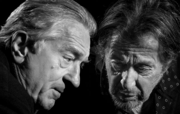 Robert De Niro y Al Pacino se conocieron hace medio siglo en las calles de NY cuando apenas empezaban. Foto/ Philip Montgomery.