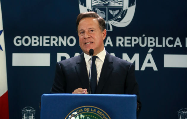 Juan Carlos Varela, expresidente de la República de Panamá. 